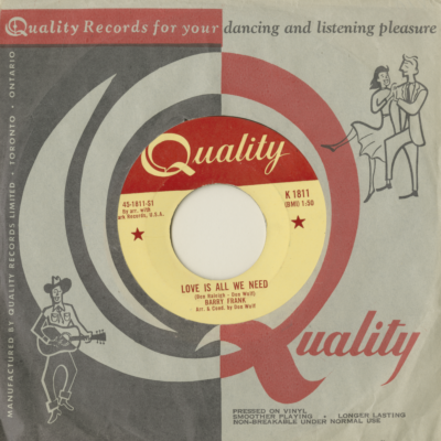 Love Is All We Need / Ever Changing World (1958)