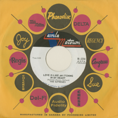 Love Is Like An Itching In My Heart / He's All I Got (1966)