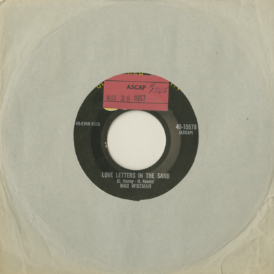 Love Letters In The Sand / Because We Are Young