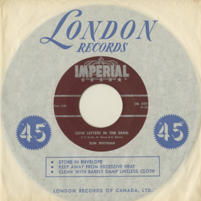 Love Letters In The Sand / You're The Only One