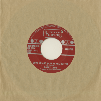 Love Me And Make It All Better / My Tears Don't Care They'll Fall Anywhere (1967)