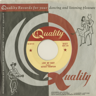 Love Me Baby / One Broken Heart (1957)