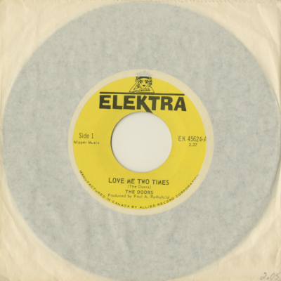 Love Me Two Times / Moonlight Drive (1967)