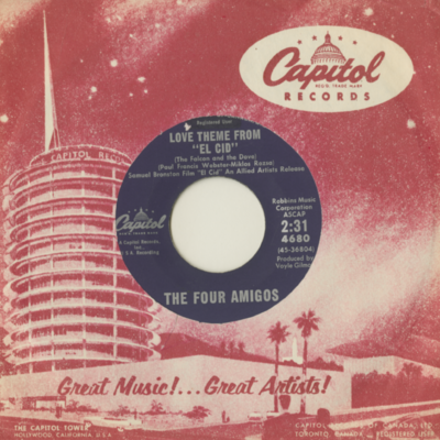 Love Theme From El Cid / Amor En Abril