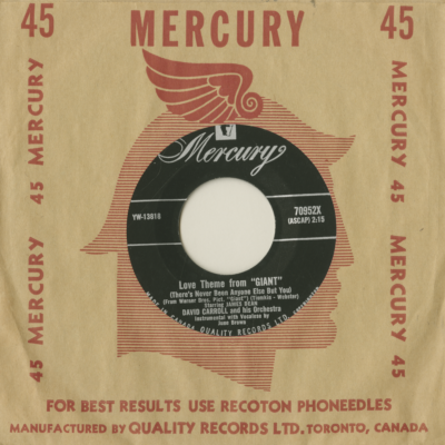 Love Theme From Giant / By The Fountains Of Rome