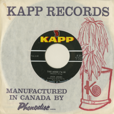 Love With The Proper Stranger / The Mood I'm In