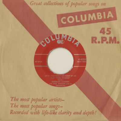 Love You Didn't Do Right By Me /  Sisters
