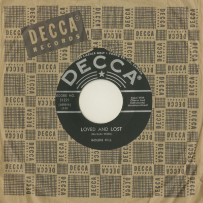 Loved And Lost / It's A Lovely Lovely World