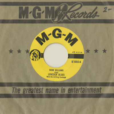 Lovesick Blues / Never Again Will I Knock On Your Door