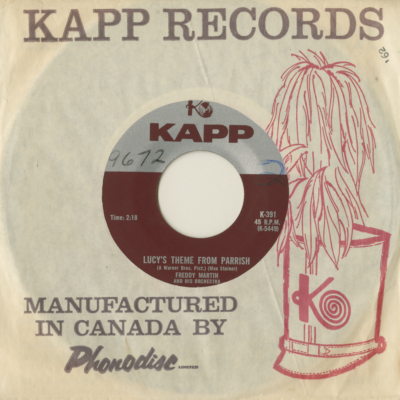 Lucy's Theme From Parrish / Paige's Theme From Parrish