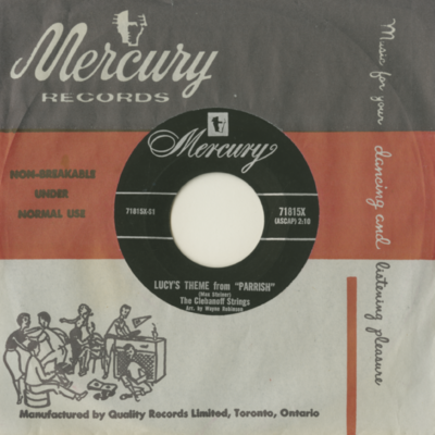 Lucy's Theme From Parrish / Theme From By Love Possessed (1961)