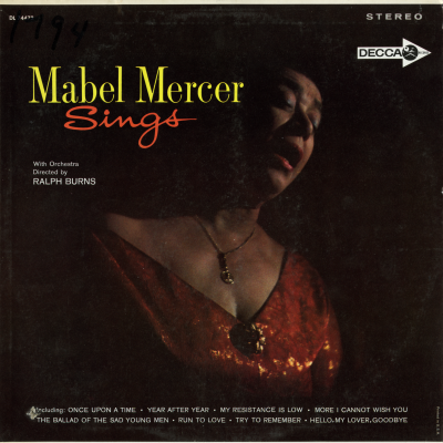Mabel Mercer Sings