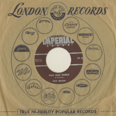 Mad Mad World / Today's Teardrops