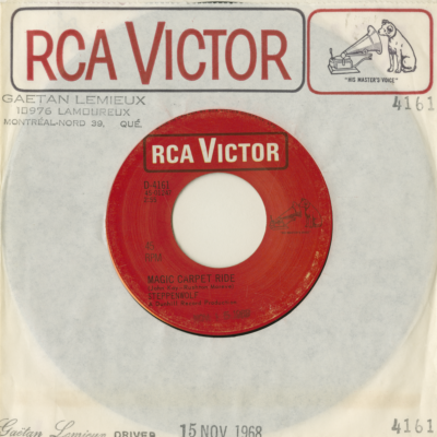 Magic Carpet Ride / Sookie Sookie (1968)