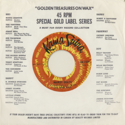 Mairzy Doats / A Lifetime Lovin' You (1967)