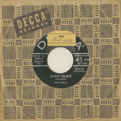 Make Believe / Whose Shoulder Will You Cry On