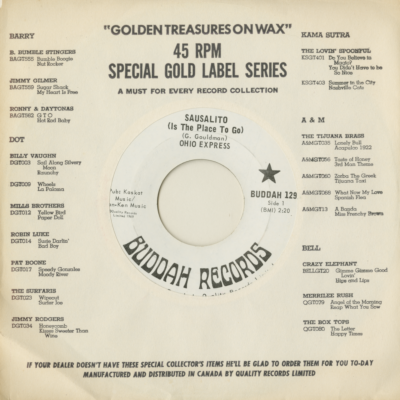 Sausalito Is The Place To Go / Make Love Not War