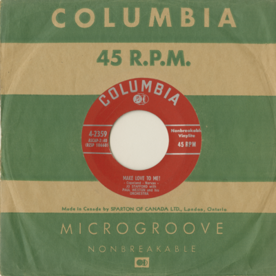 Make Love To Me / Adi Adios Amigo