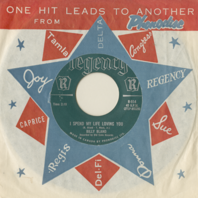 I Spend My Life Loving You / Momma Stole The Chicken (1962)