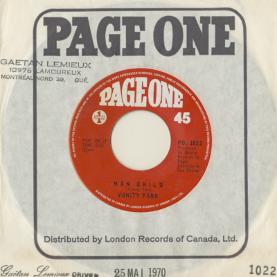 Man Child / Hitchin' A Ride (1970)