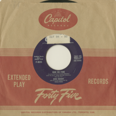 Man On Fire / Seven Nights A Week (1957)