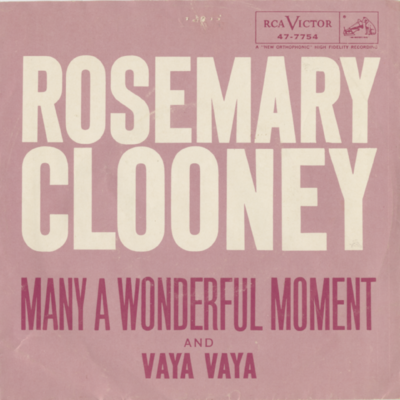 Many A Wonderful Moment / Vaya Vaya