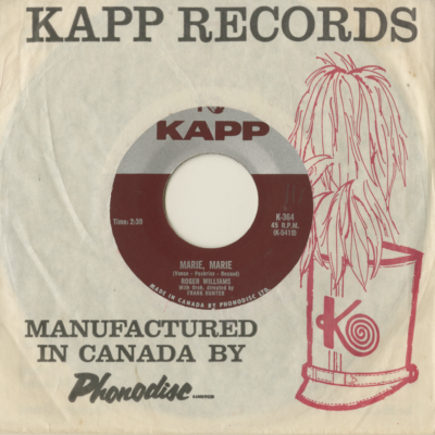 Marie Marie / I Get A Kick Out Of You