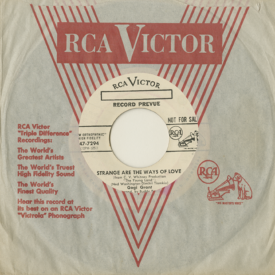 Marjolaine / Strange Are The Ways Of Love