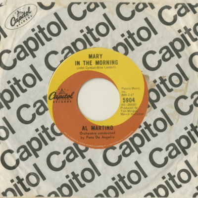 Mary In The Morning / I Love You And You Love Me