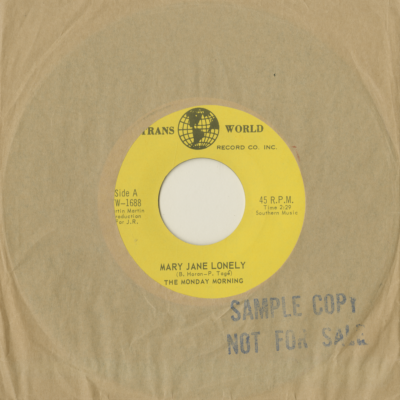 Mary Jane Lonely / Trying To Make It On My Own (1967)