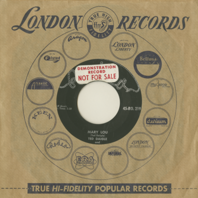 Mary Lou / No One Else