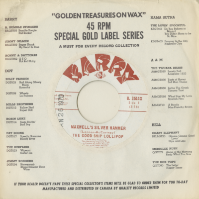 Maxwell's Silver Hammer / How Does It Feel (1969)