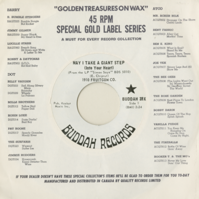 May I Take A Giant Step Into Your Heart / Poor Old Mr Jensen