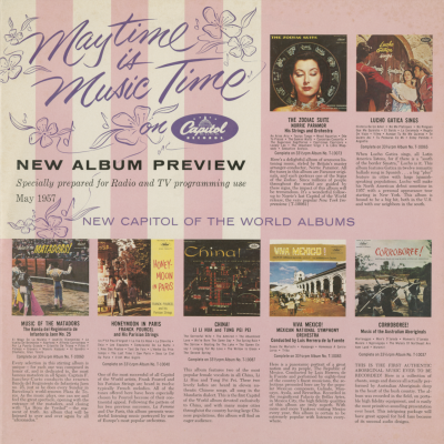 Maytime Is Music Time New Album Preview May 1957 (1957)