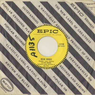 Mean Words / I'll Be Gone