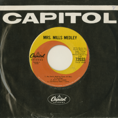 Medley: Mas Hes Makin' Eyes ?Baby Face