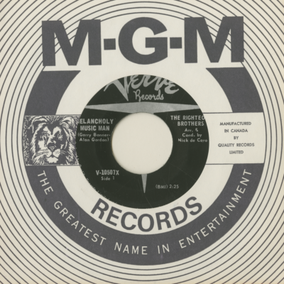 Melancholy Music Man / Don't Give Up On Me