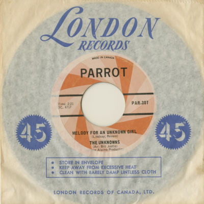 Melody For An Unknown Girl / Peith's Song (1966)