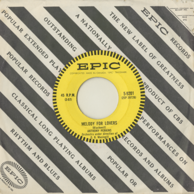 Melody For Lovers / Fool In Love