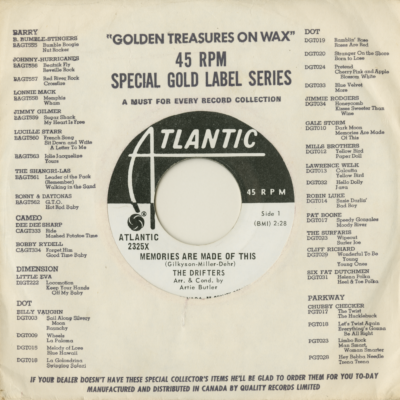 Memories Are Made Of This / My Island In The Sun (1966)