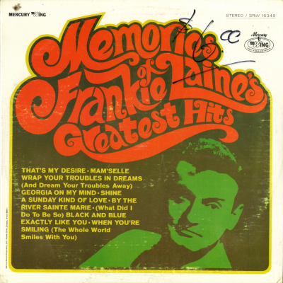 Memories Frankie Laine's Greatest Hits