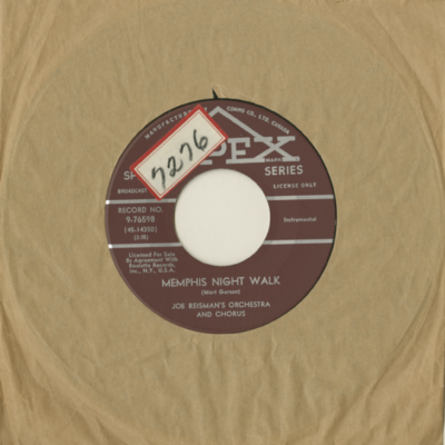 Memphis Night Walk / Lady Chatterly's Lover