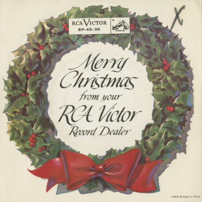 Merry Christmas From Your RCA Victor Dealer
