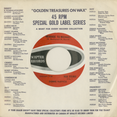 Message To Michael / Here Where There Is Love