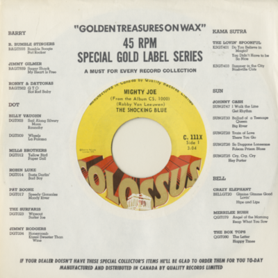 Mighty Joe / I'm A Woman