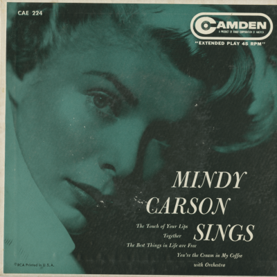 Mindy Carson Sings (1954)