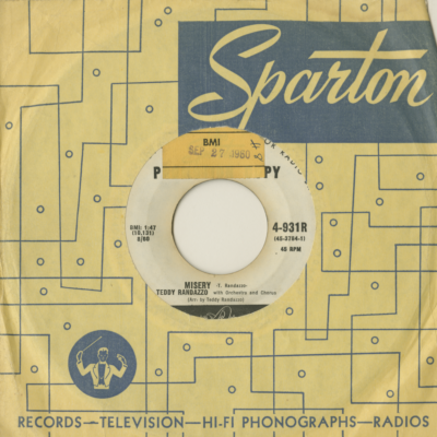 Misery / Journey To Love (1960)