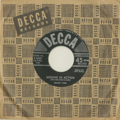 Missing In Action / A Heartsick Soldier On Heartbreak Ridge