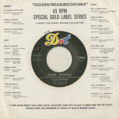 Mission Impossible / Jim On The Move (1968)