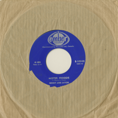 Mister Froggie / You Keep Doggin' Me (1958)